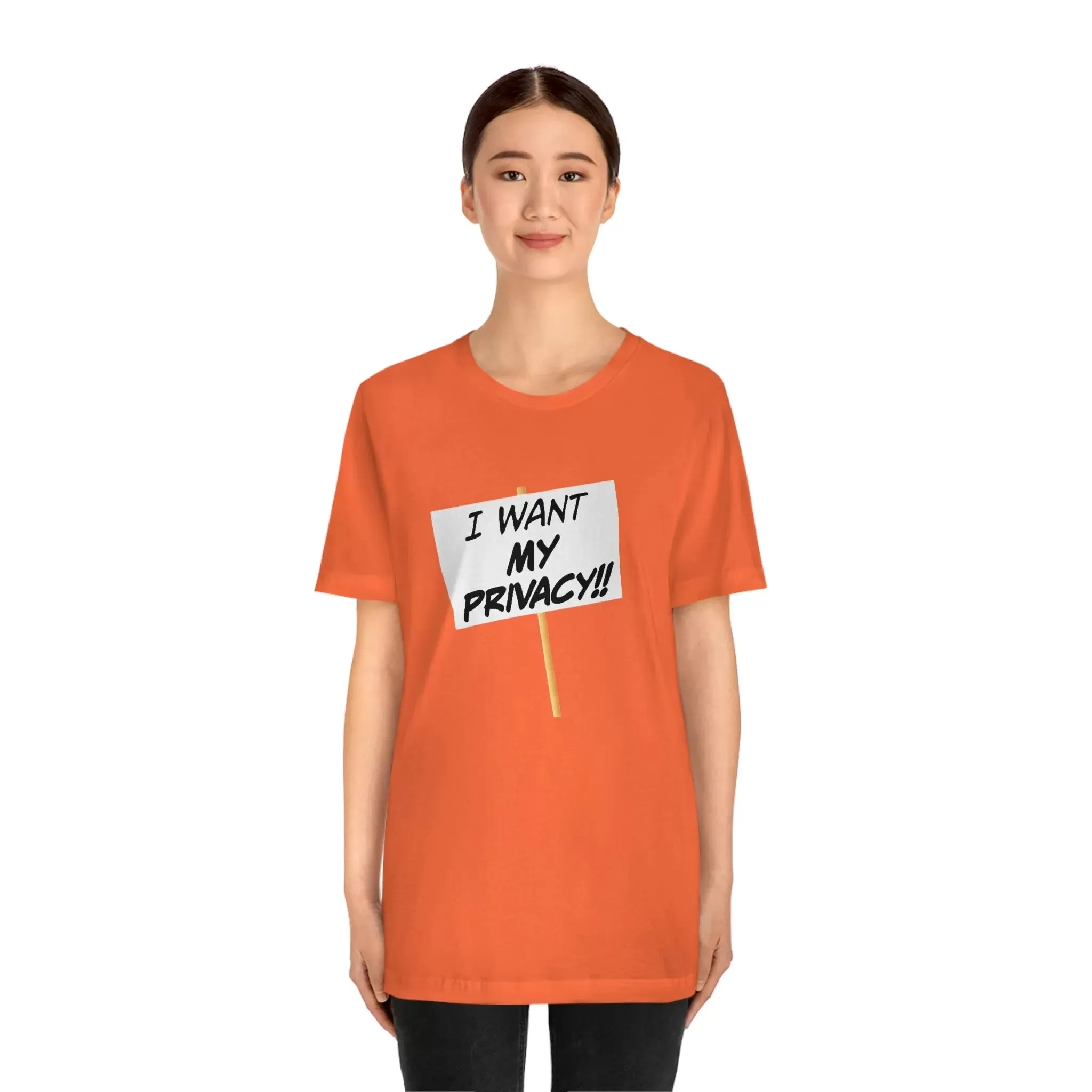 I Want My Privacy!! Unisex Jersey Short Sleeve Tee