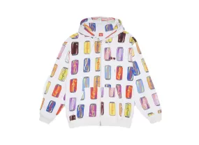 Icecream 6 Pack Hoodie (Whisper White)