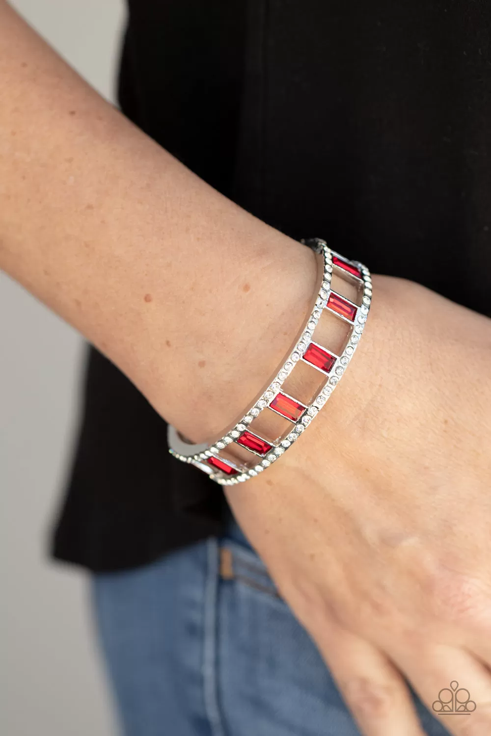 Industrial Icing - Red Bracelet