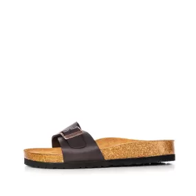 IVY BROWN CORK SANDAL