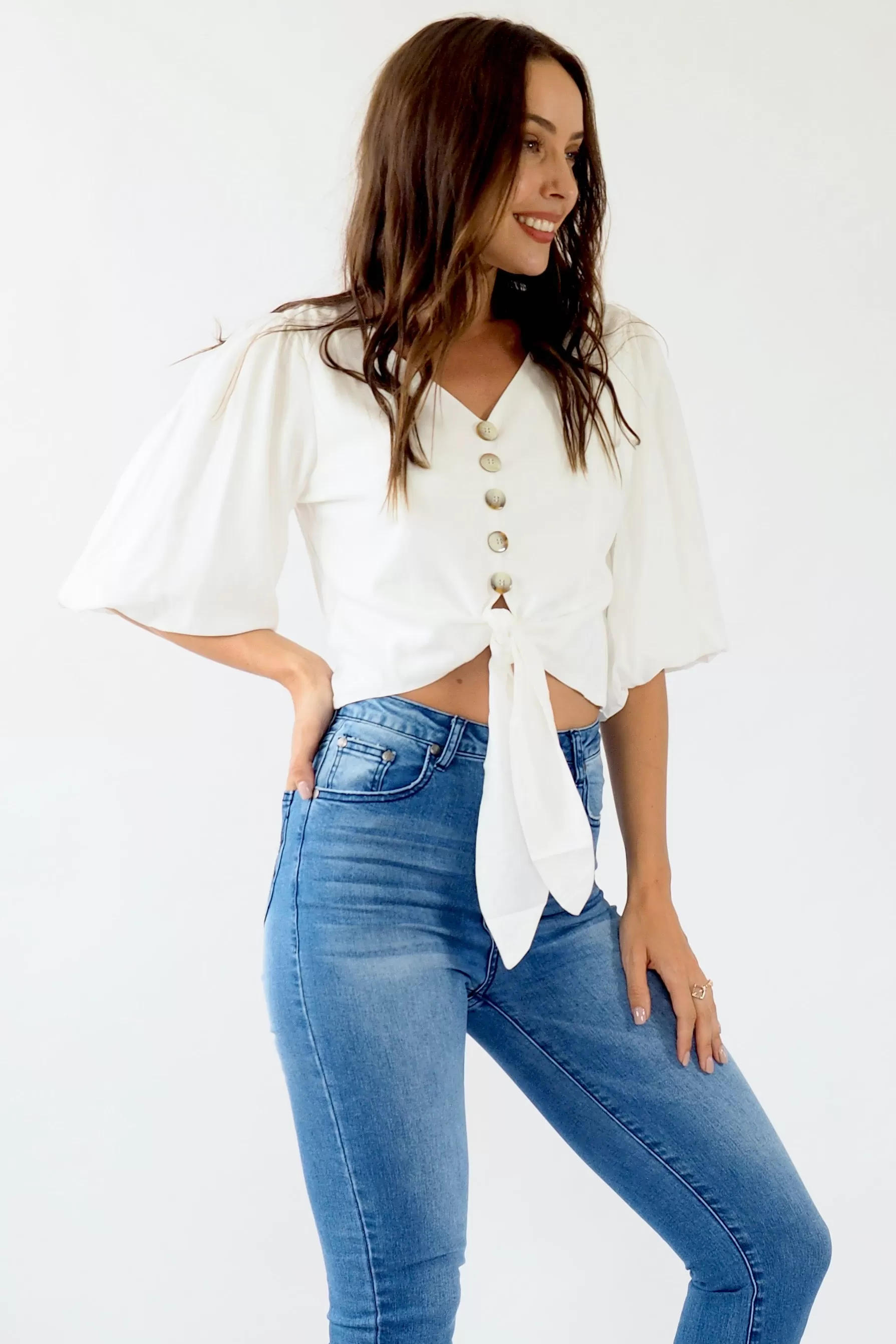 Kailani Top - White