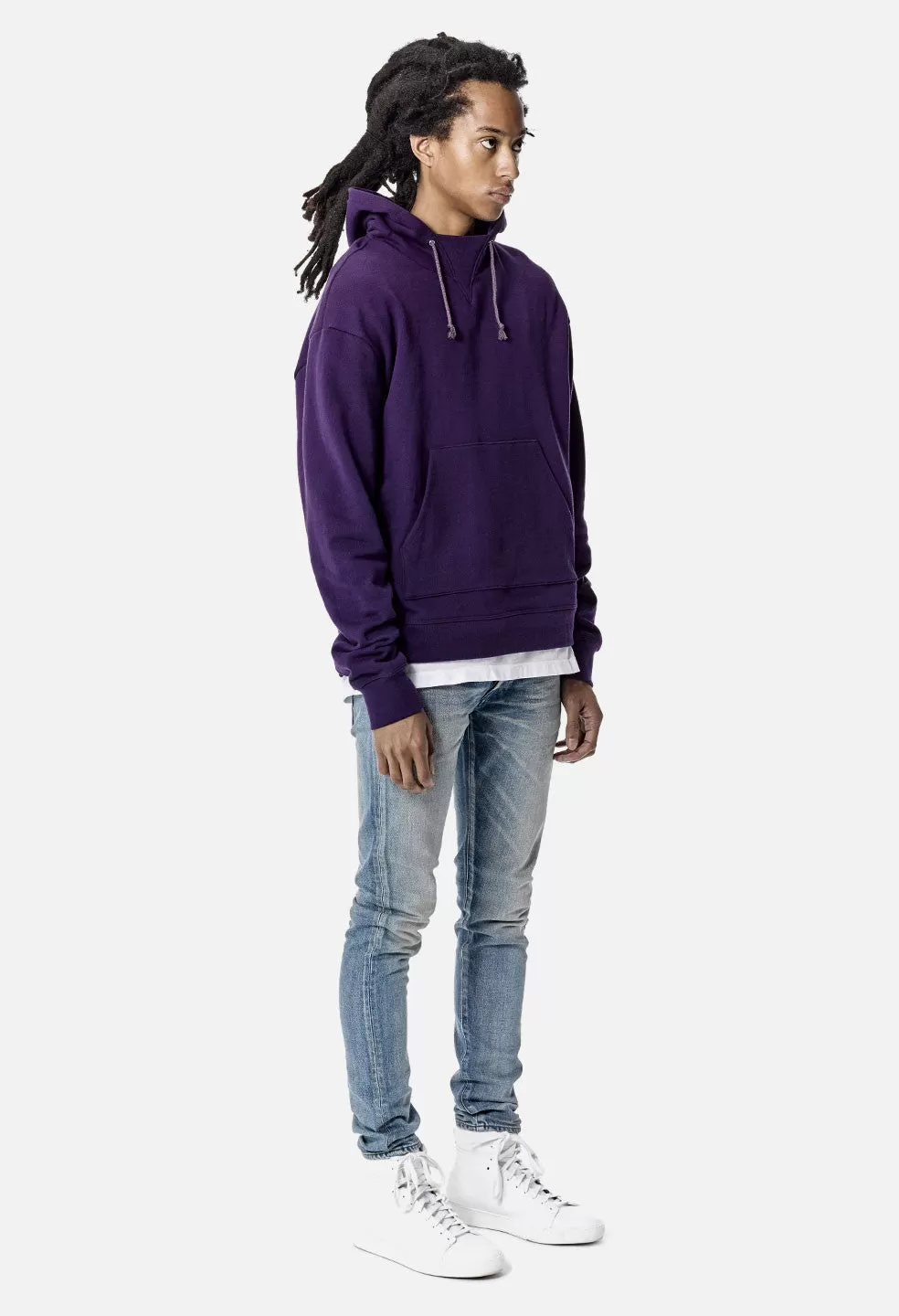 Kake Mock Pullover / Purple