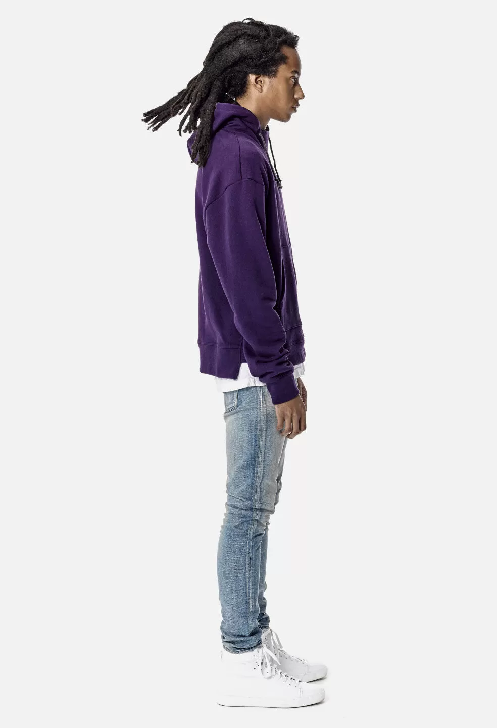 Kake Mock Pullover / Purple