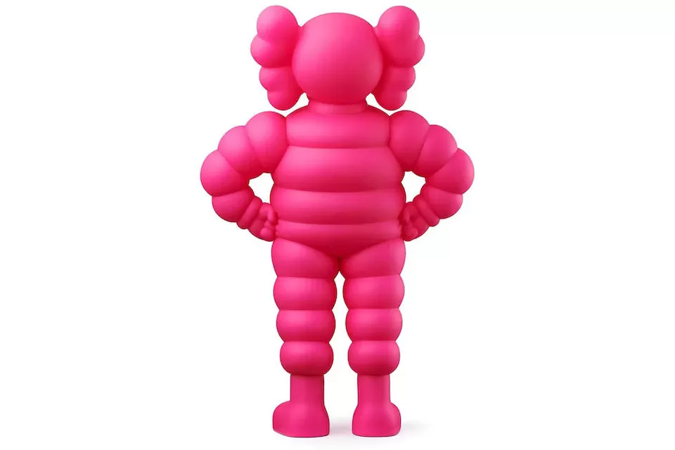 KAWS Chum Vinyl Figure Pink (2022)