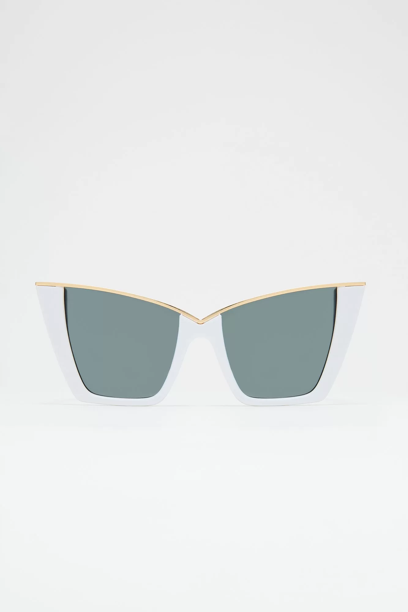 Keep Calm And Stay Classy Sunglasses - White