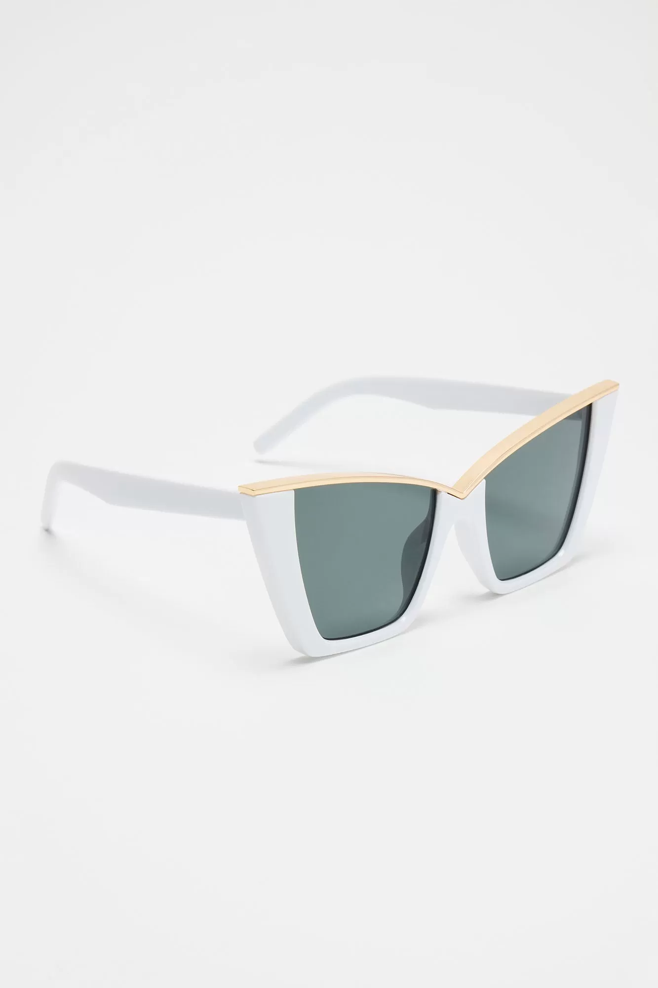 Keep Calm And Stay Classy Sunglasses - White