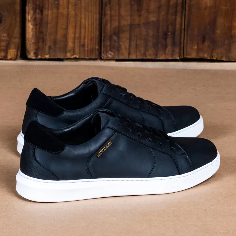 Kingsley Heath S Detailed Ch Sneaker Black/Brass/White