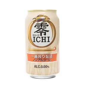 Kirin Zero Ichi Non-Alcoholic Beer (350ml)