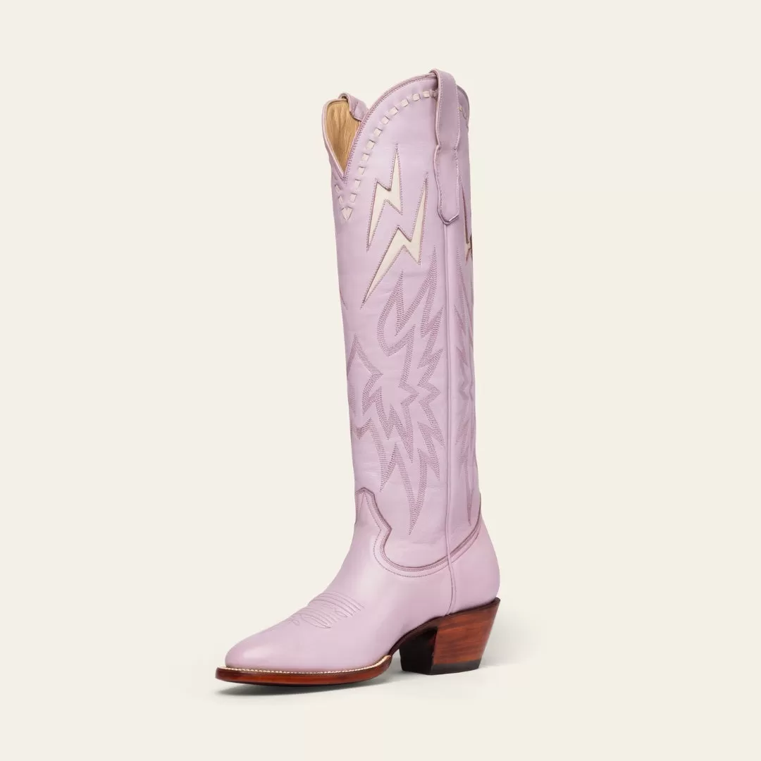 Lavender & Bone Lightning Boot Limited Edition