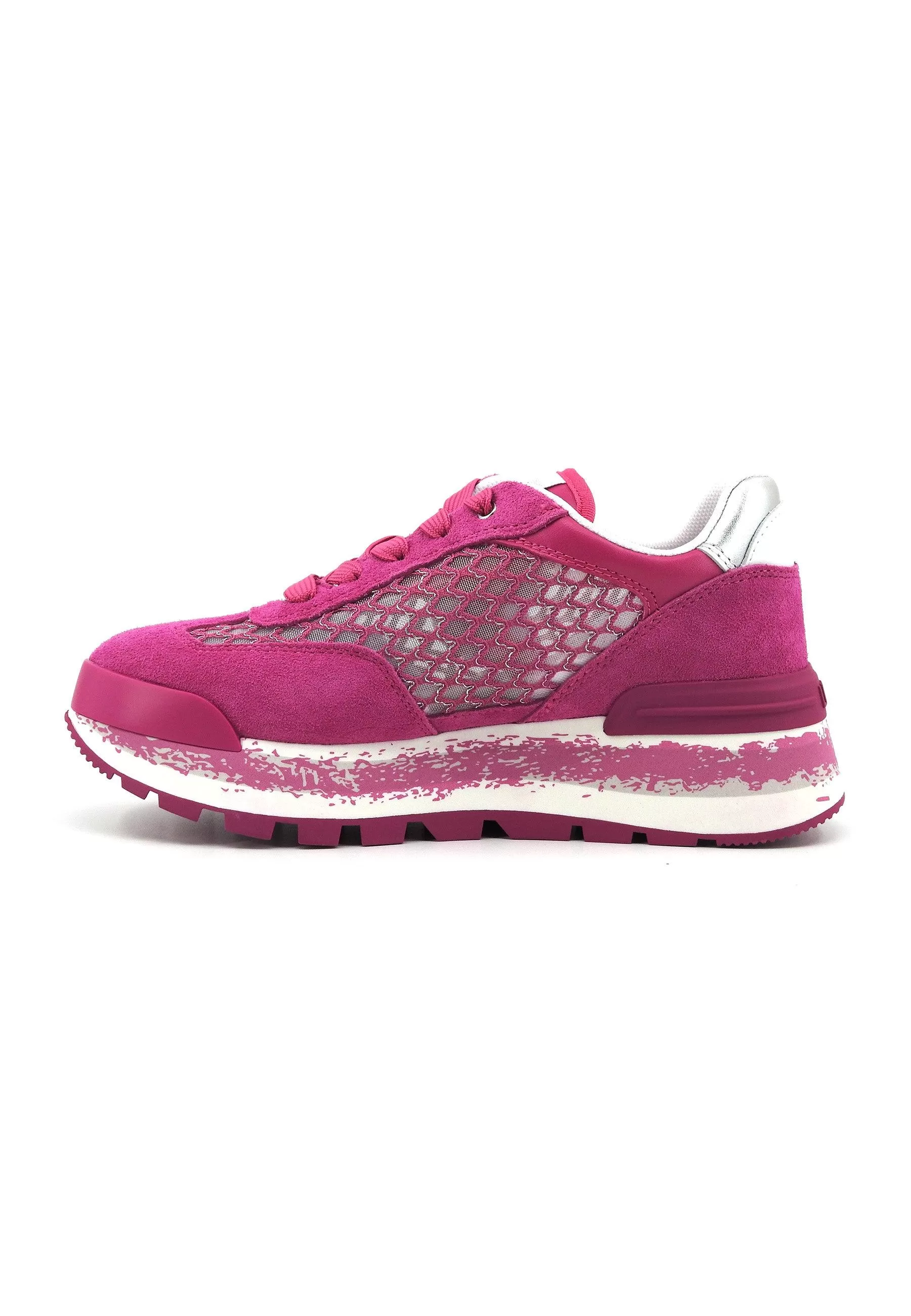 LIU JO Amazing 23 Sneaker Donna Pink Silver BA4001PX303