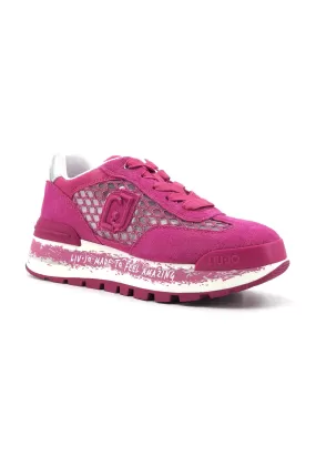 LIU JO Amazing 23 Sneaker Donna Pink Silver BA4001PX303