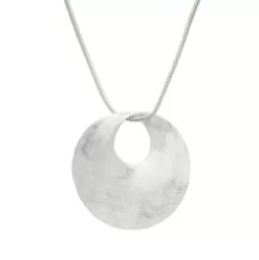 New! Brushed Silver Slider Pendant