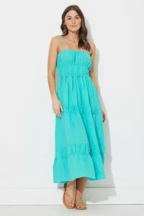 Ocean Drive - Solid Gauze Maxi Dress