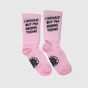 Ostroy I Would But I'm Riding Today Socks