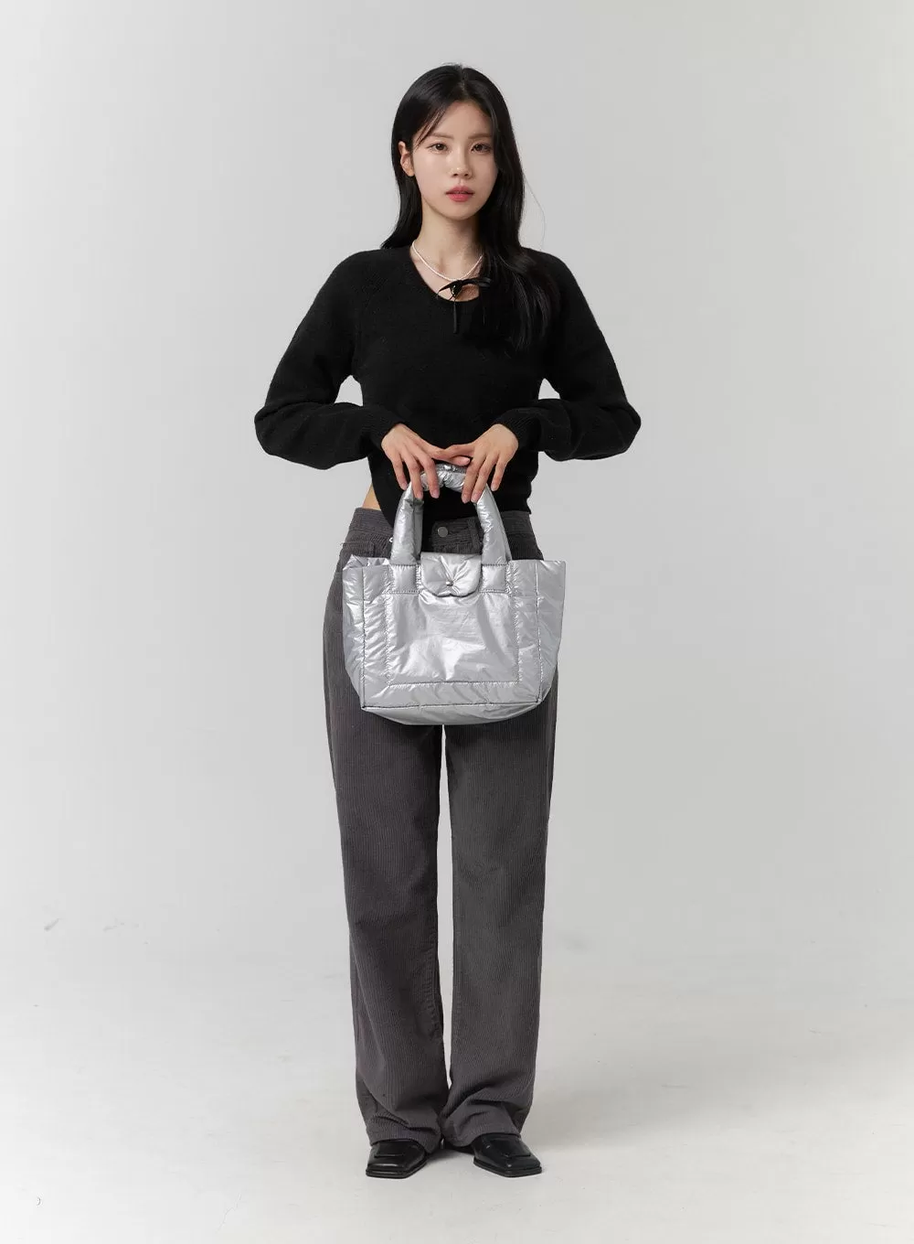 Padded Shoulder Tote Bag OJ417