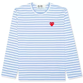 Pastelle Striped L/S Shirt - Blue