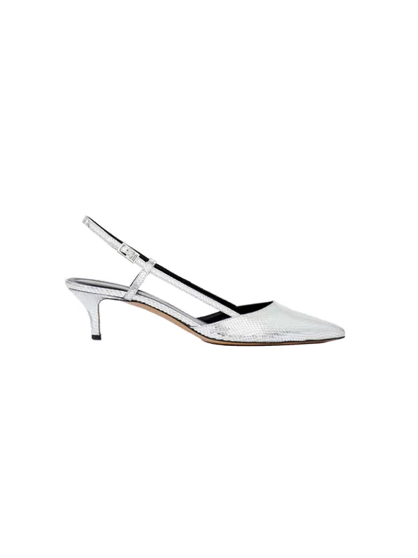 Pilia Pumps in Silver