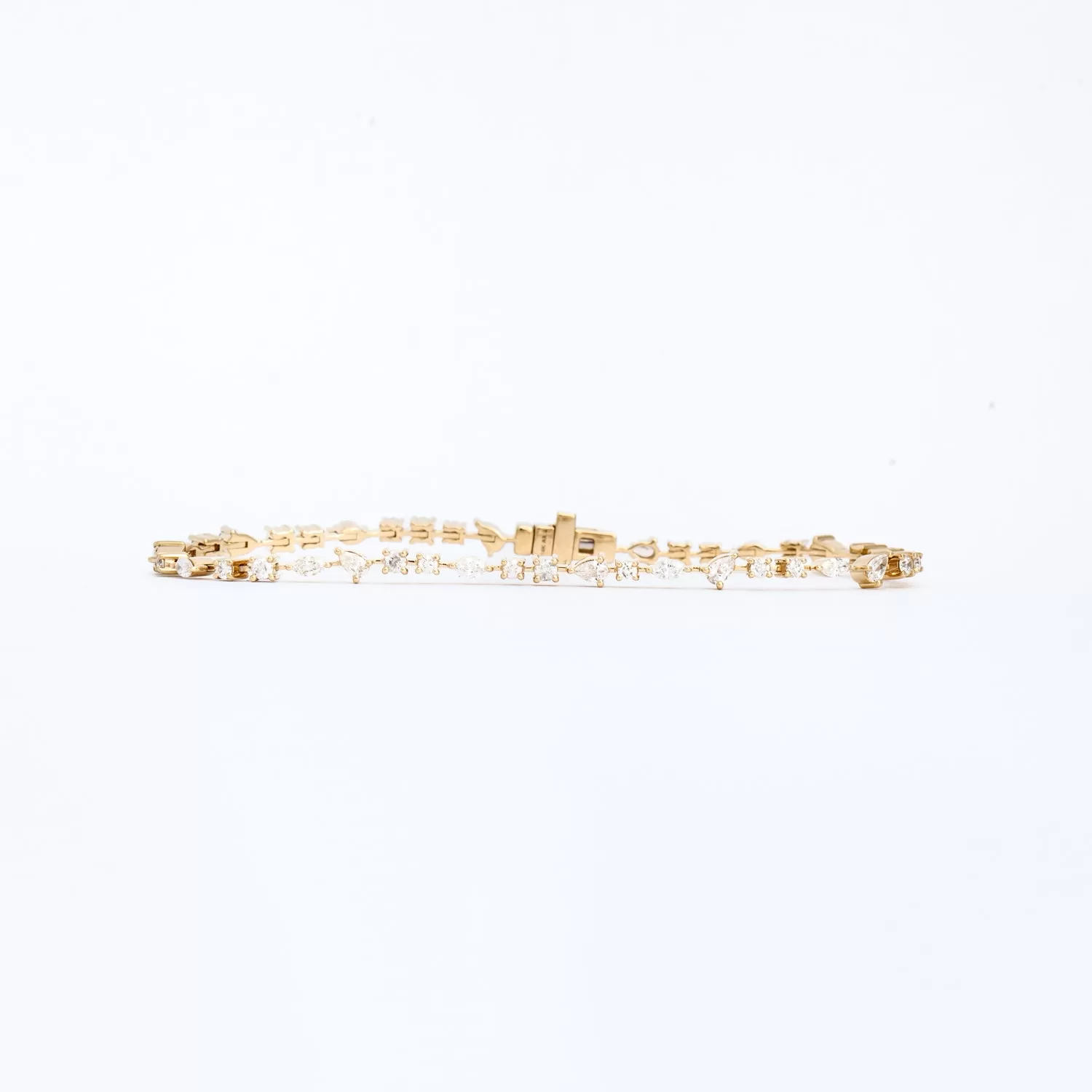 Premier Amigos Mixed Diamond Tennis Bracelet