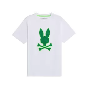 Psycho Bunny Kids Harvey Graphic Tee - White