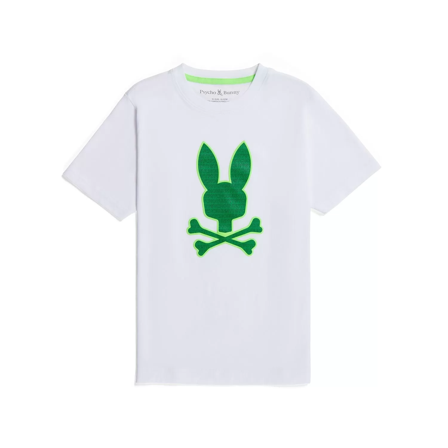 Psycho Bunny Kids Harvey Graphic Tee - White