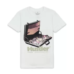 Reason Hustler Briefcase Tee - White