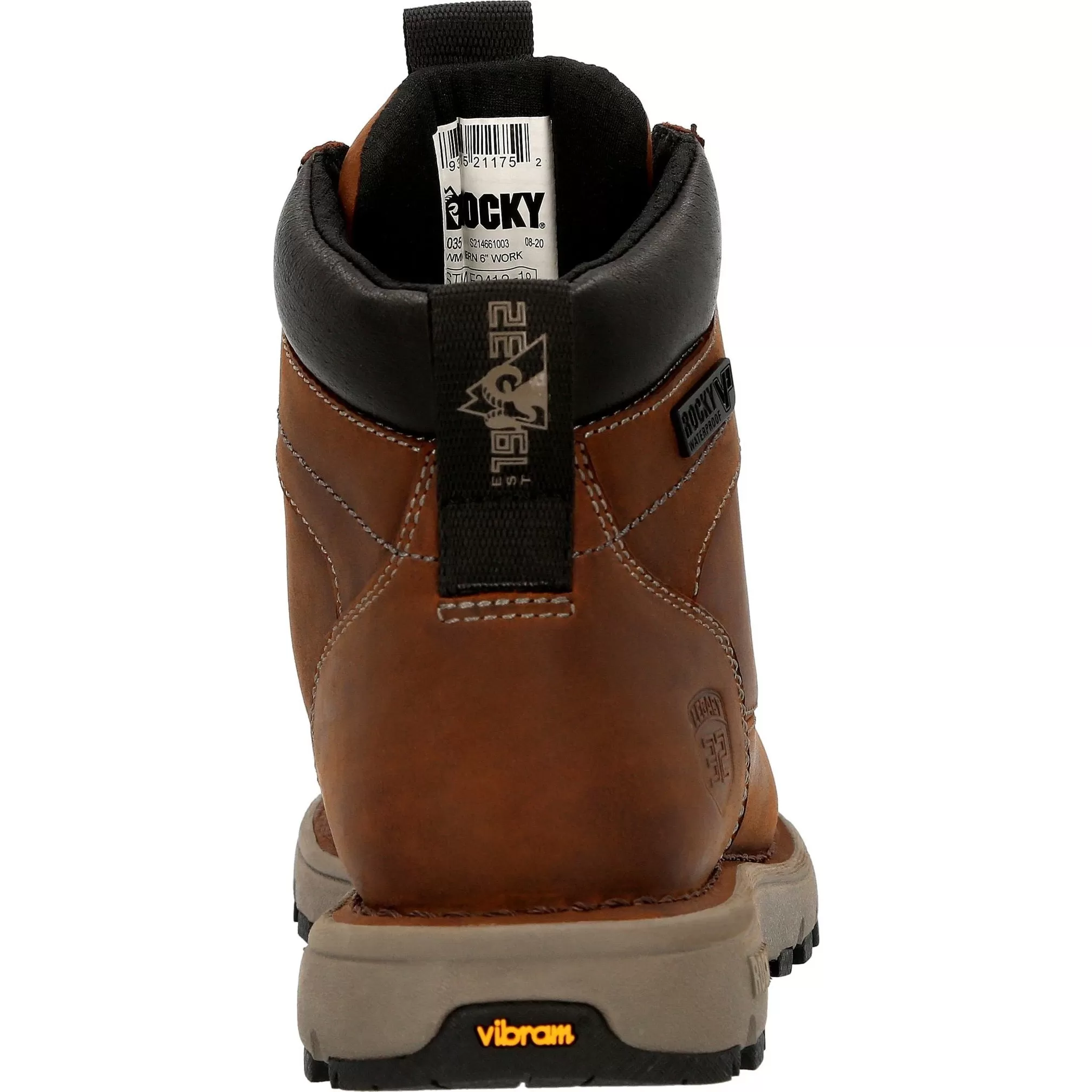 Rocky Women's Legacy 32 6" Comp Toe WP Work Boot - Brown - RKK0350