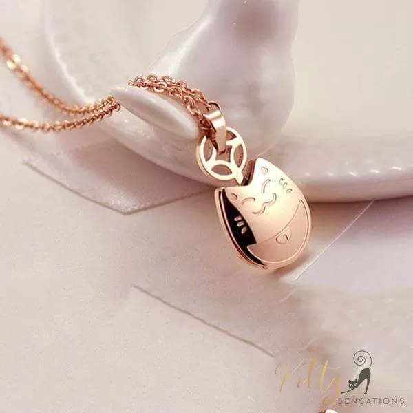 Rose Gold Comfy Cat Set (14K Gold Plated)