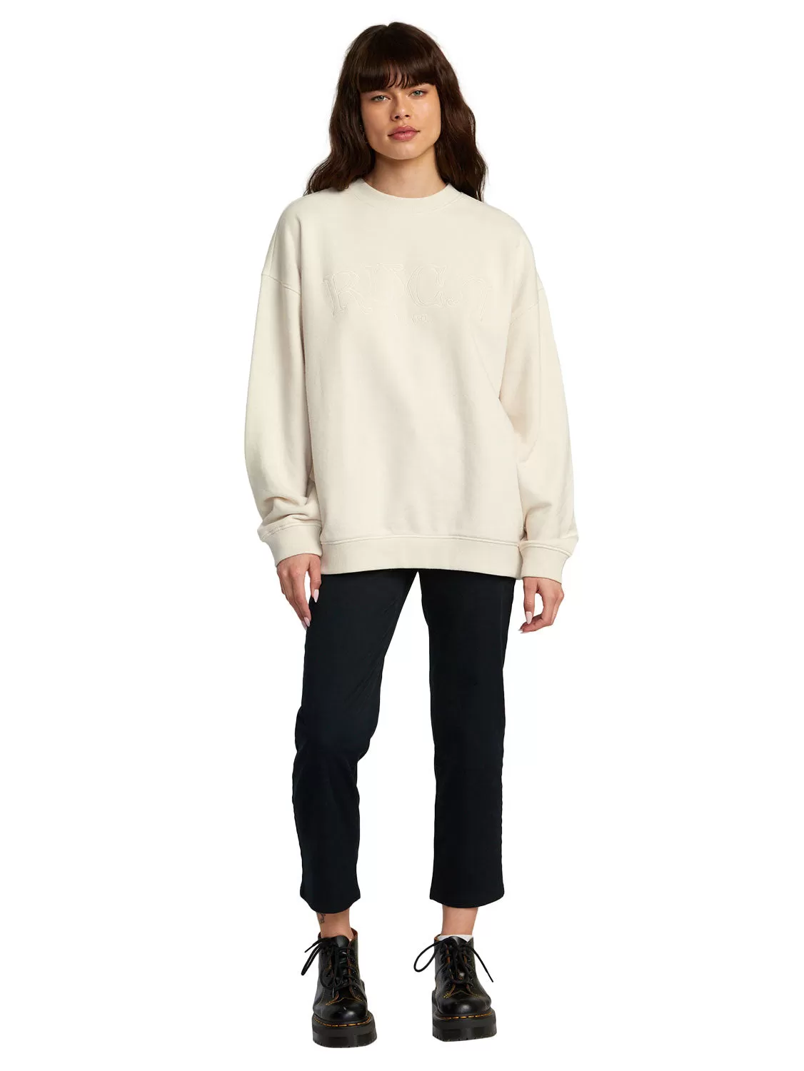 RVCA Ladies Baggie Boyfriend Crew