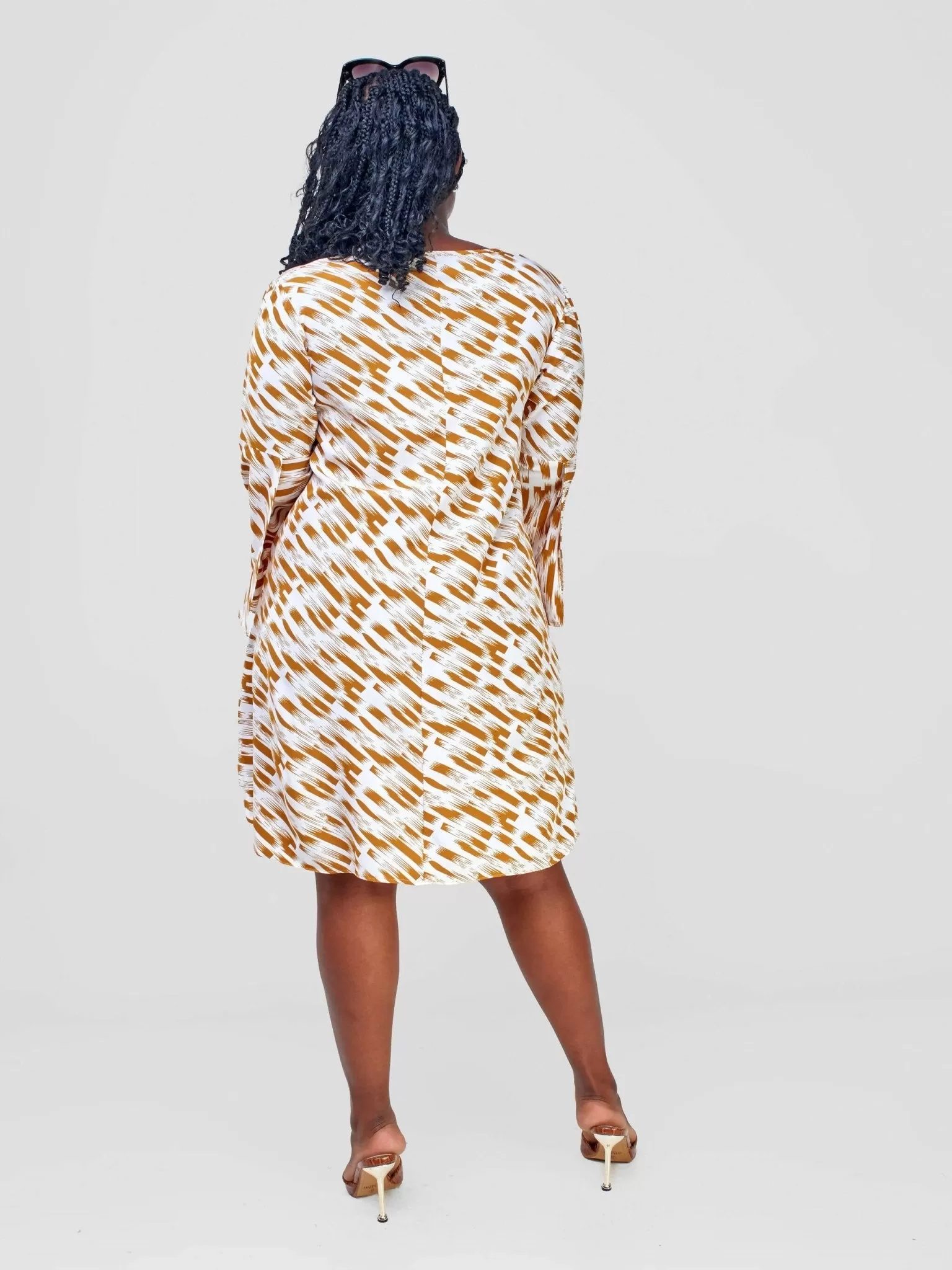 Salok Havilah Zarah Shift Dress - Mustard