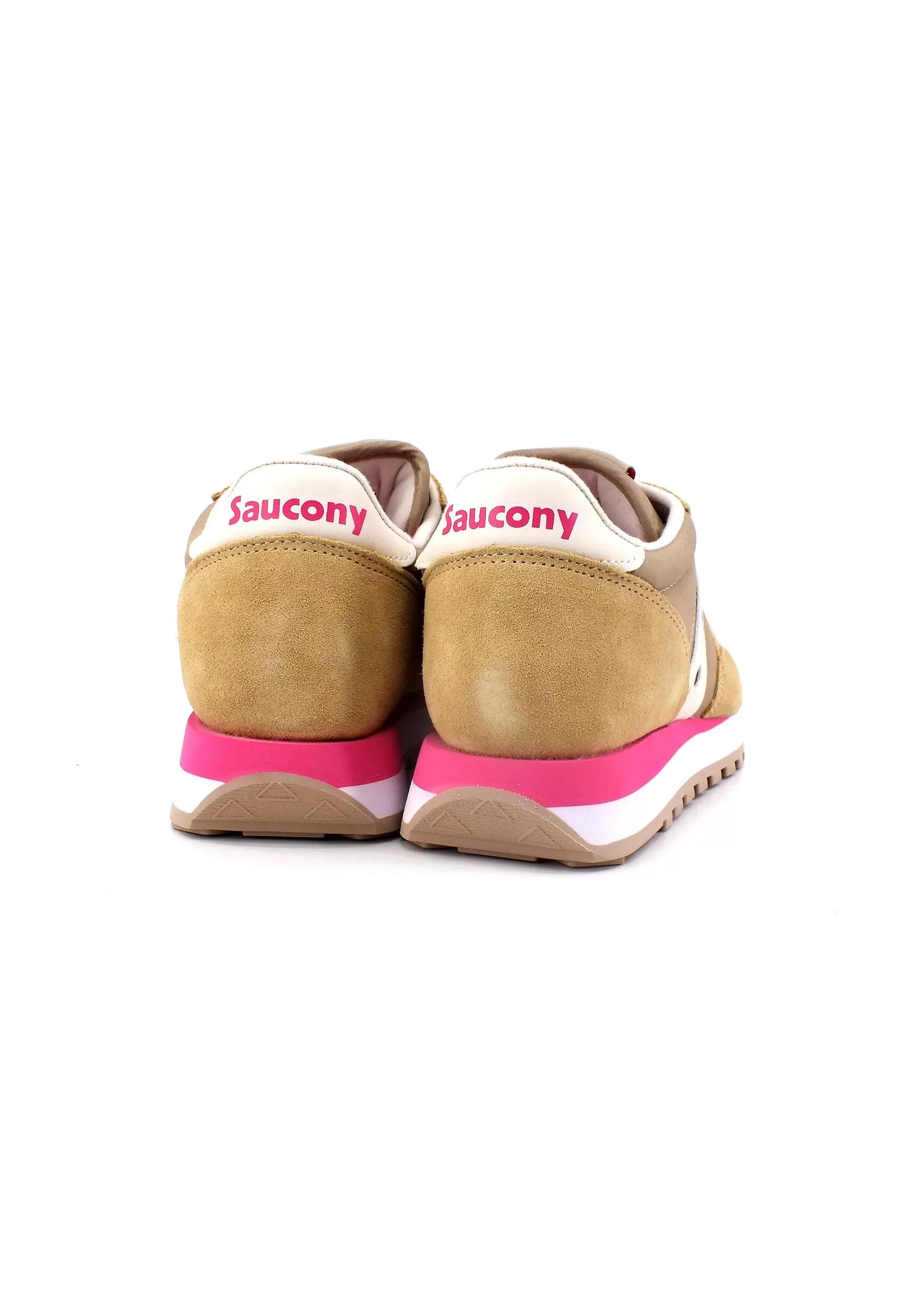 SAUCONY Jazz Original Sneaker Donna Beige Green Pink S1044-639