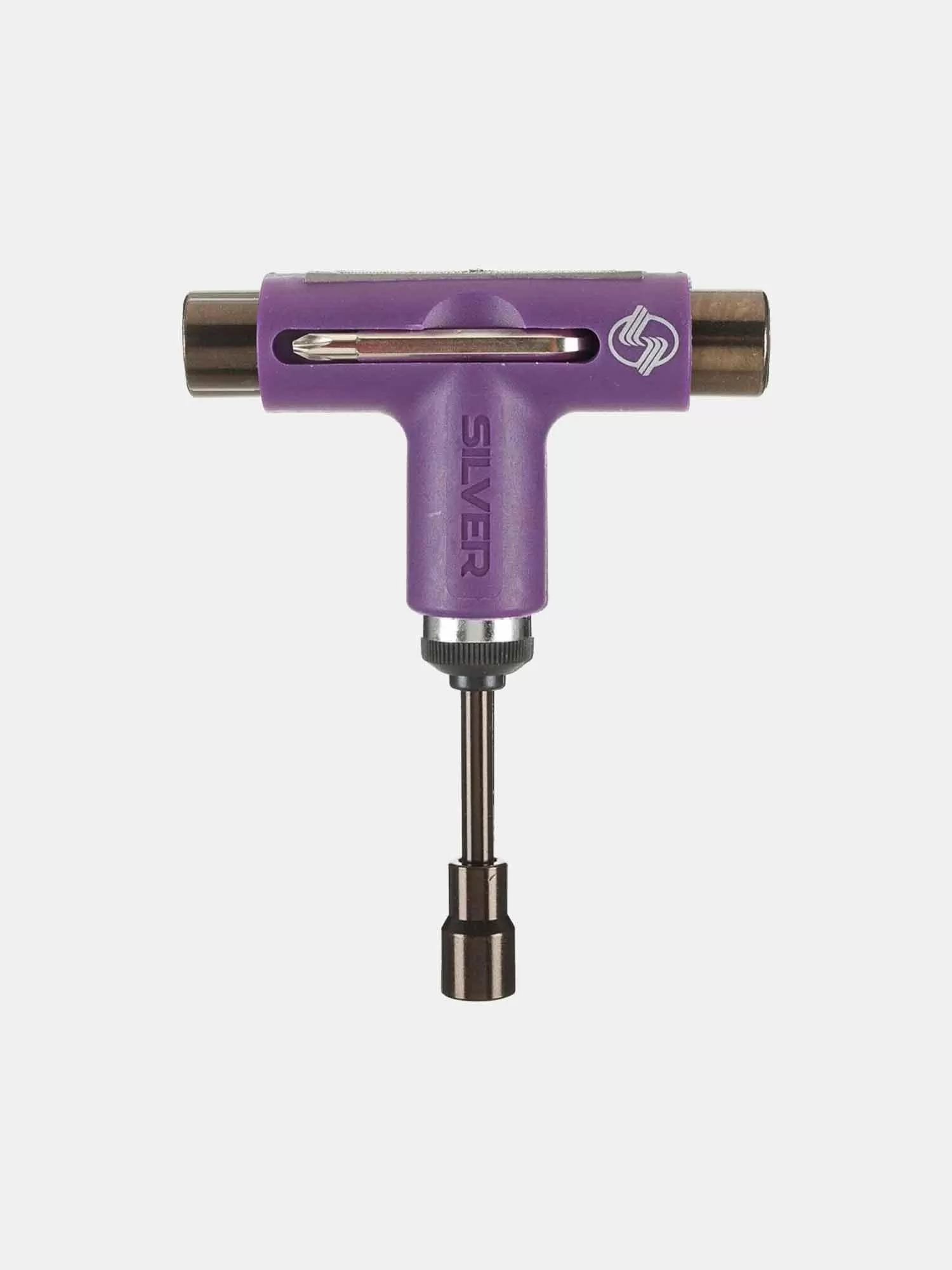 Silver Ratchet Tool - Purple Black