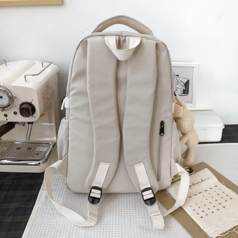 Simple Design Waterproof Nylon Women's Cool Backpack GE144