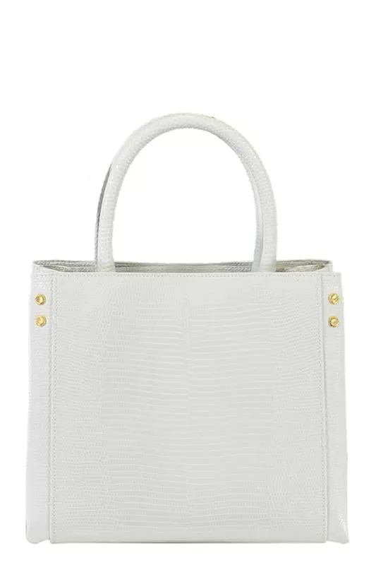 Small Tote - White