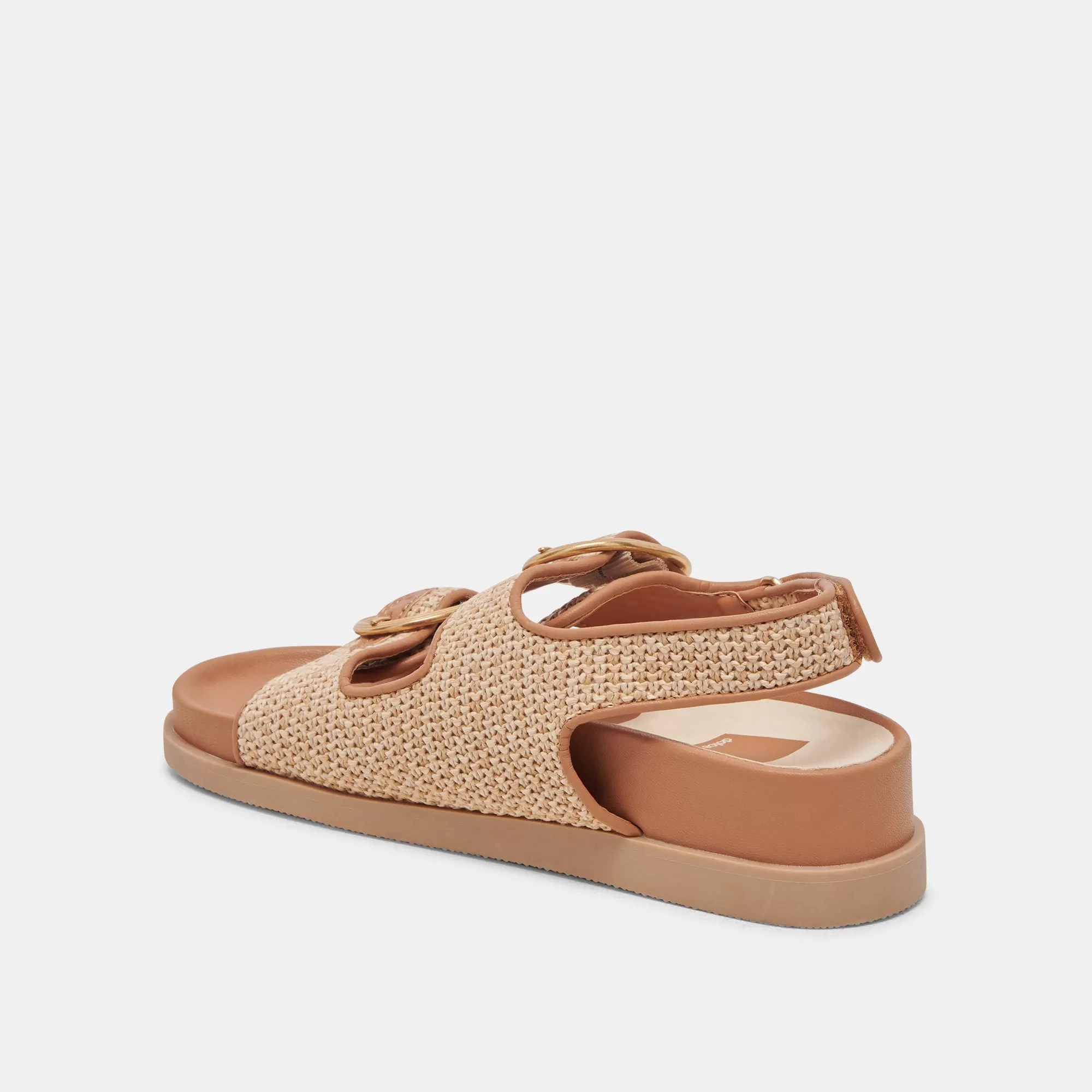 STARLA SANDALS TAN MULTI WOVEN