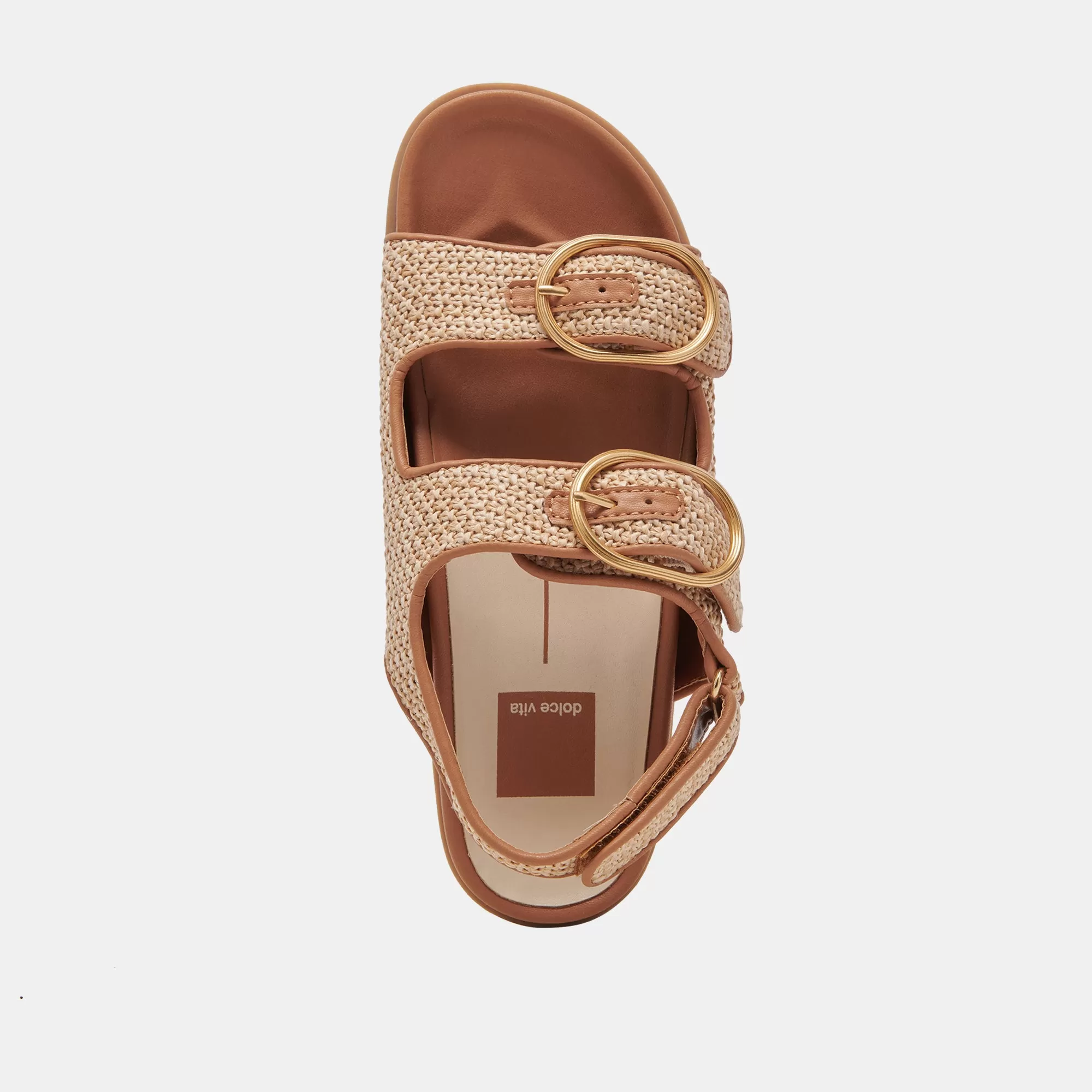 STARLA SANDALS TAN MULTI WOVEN