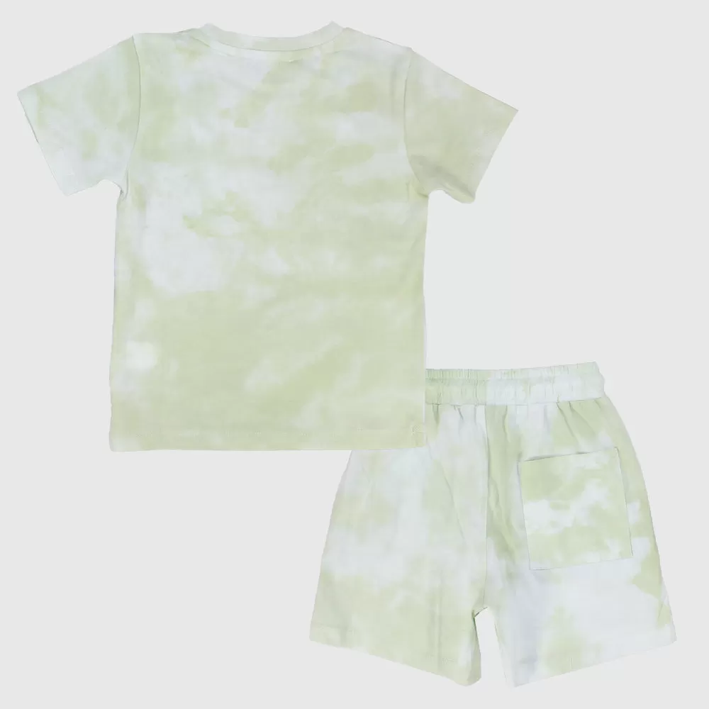 Tie Dye Short-Sleeved Pajama