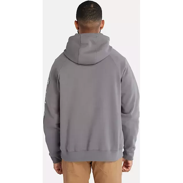 Timberland Pro Men's Hood Sport Hoddie Sweatshirt -Grey- TB0A1HVY039