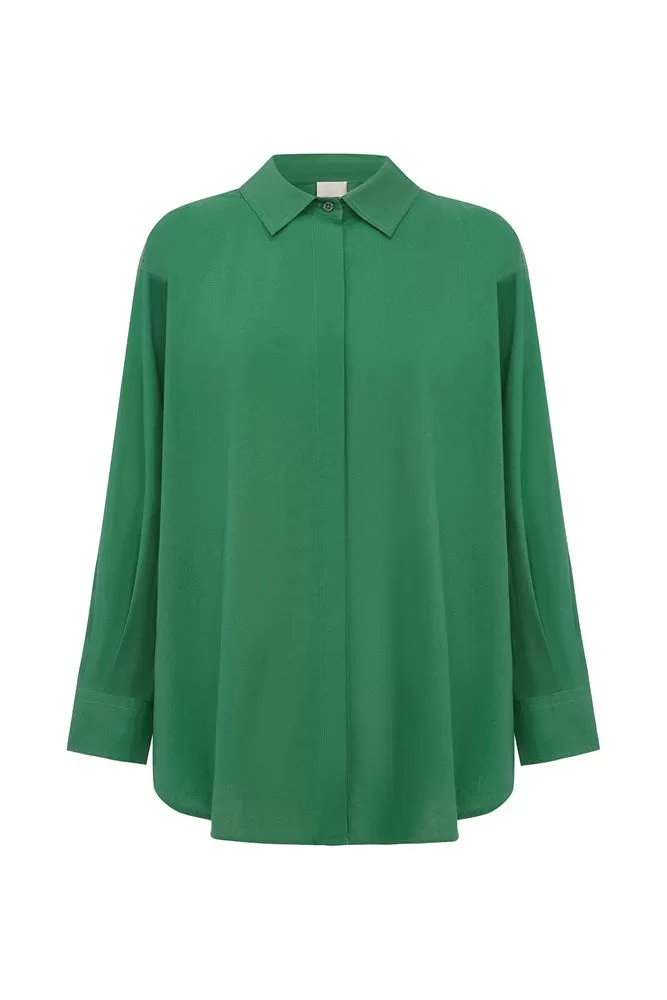 TIMOTHY SHIRT - TOPAZ GREEN