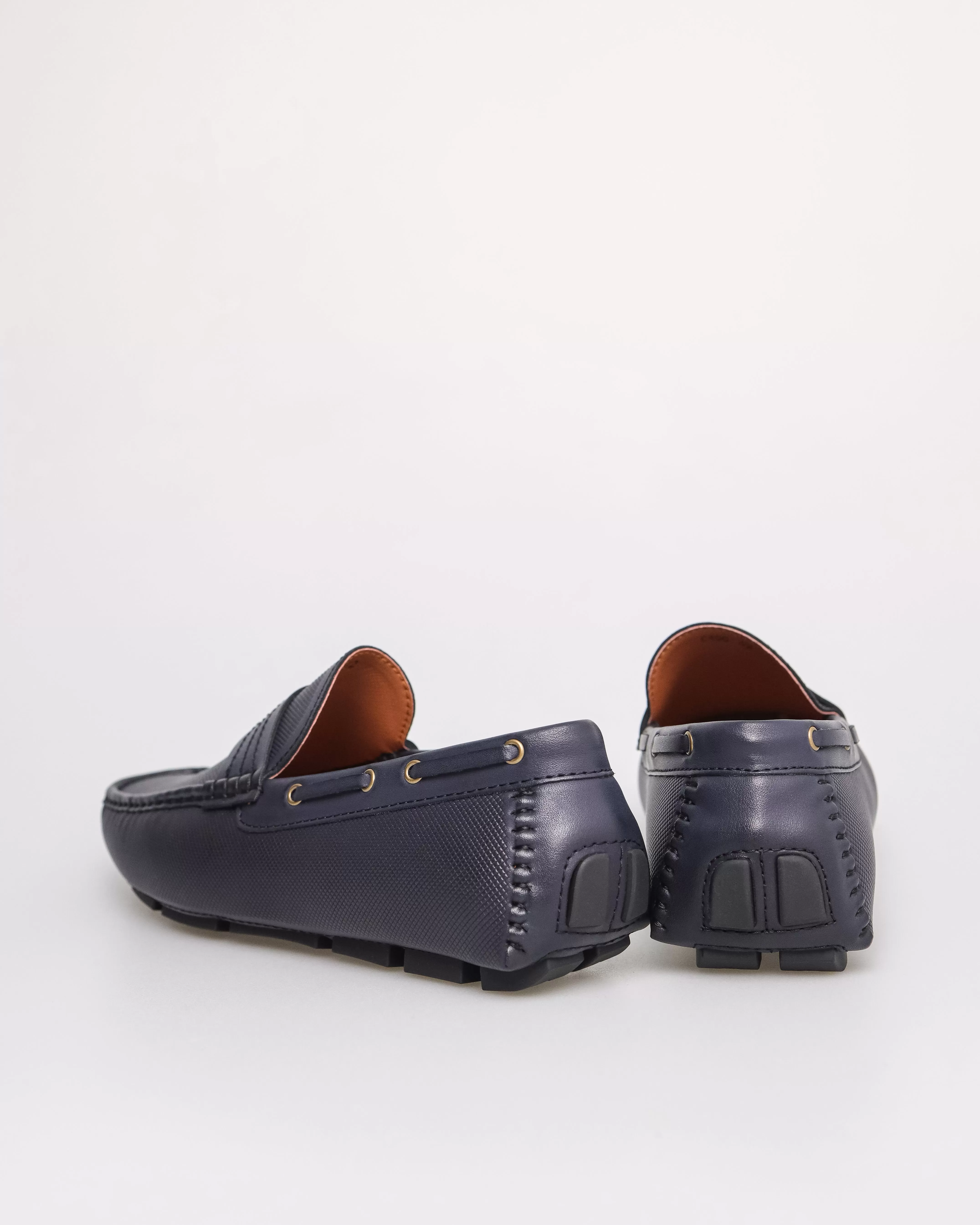 Tomaz C496 Men's Penny Moccasins (Navy)