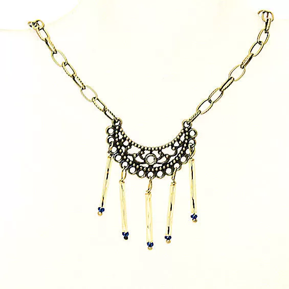 Tribal Filigree Pendant necklace