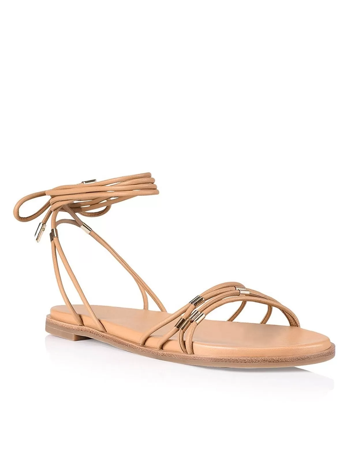 Tully Sandals - Caramel Leather