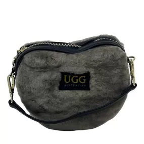 UGG Fluffy Heart Pouch