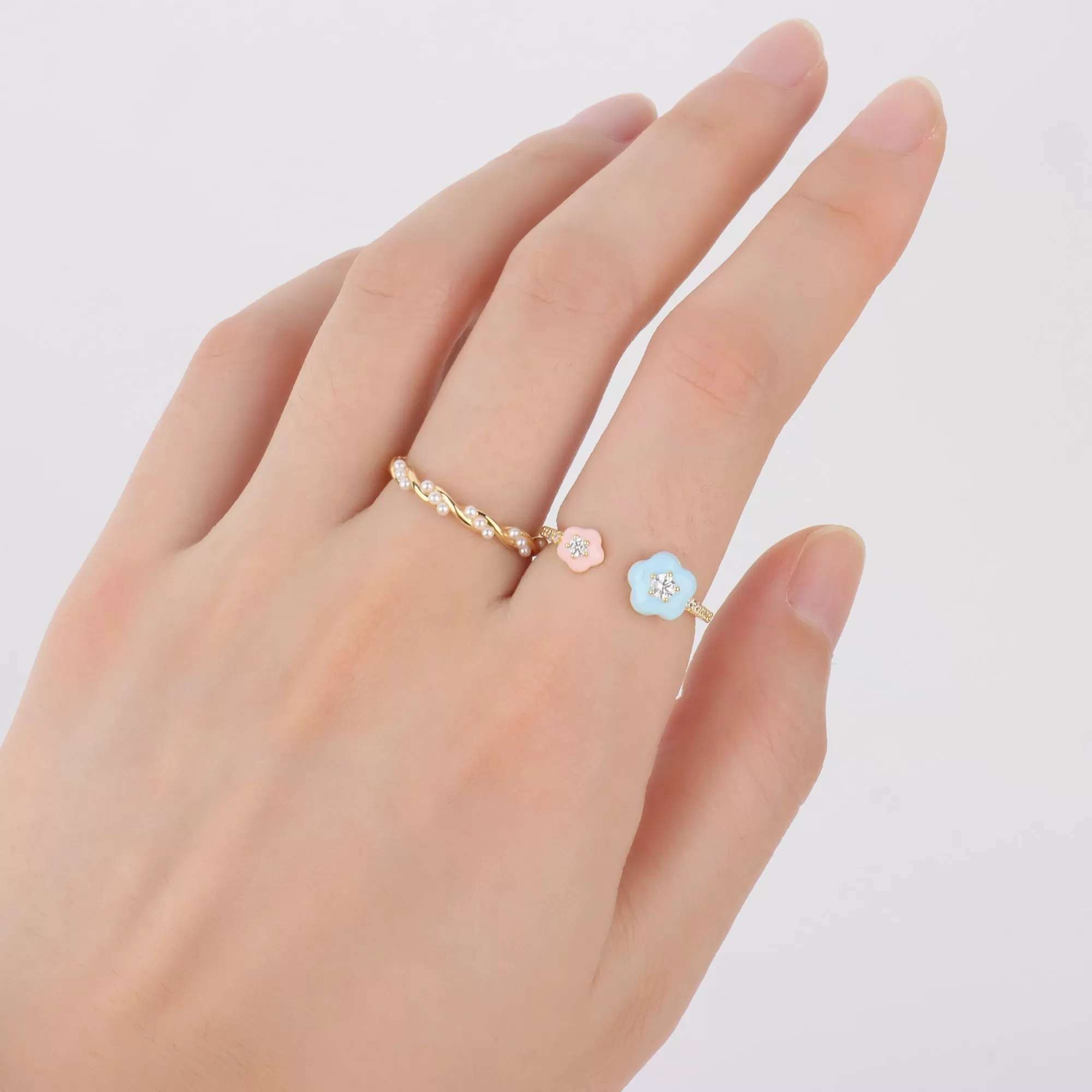 Vine Pearl Ring