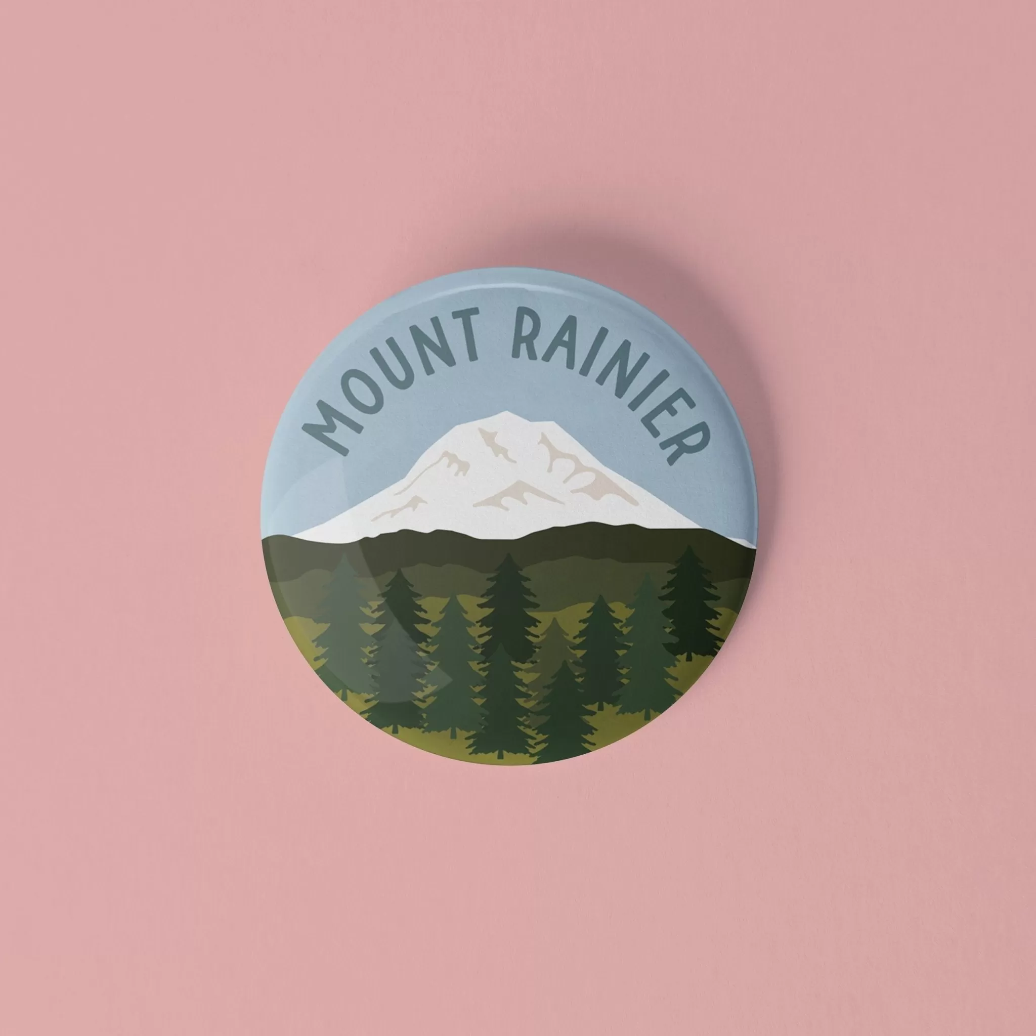 Washington State Set of 4 pinback buttons