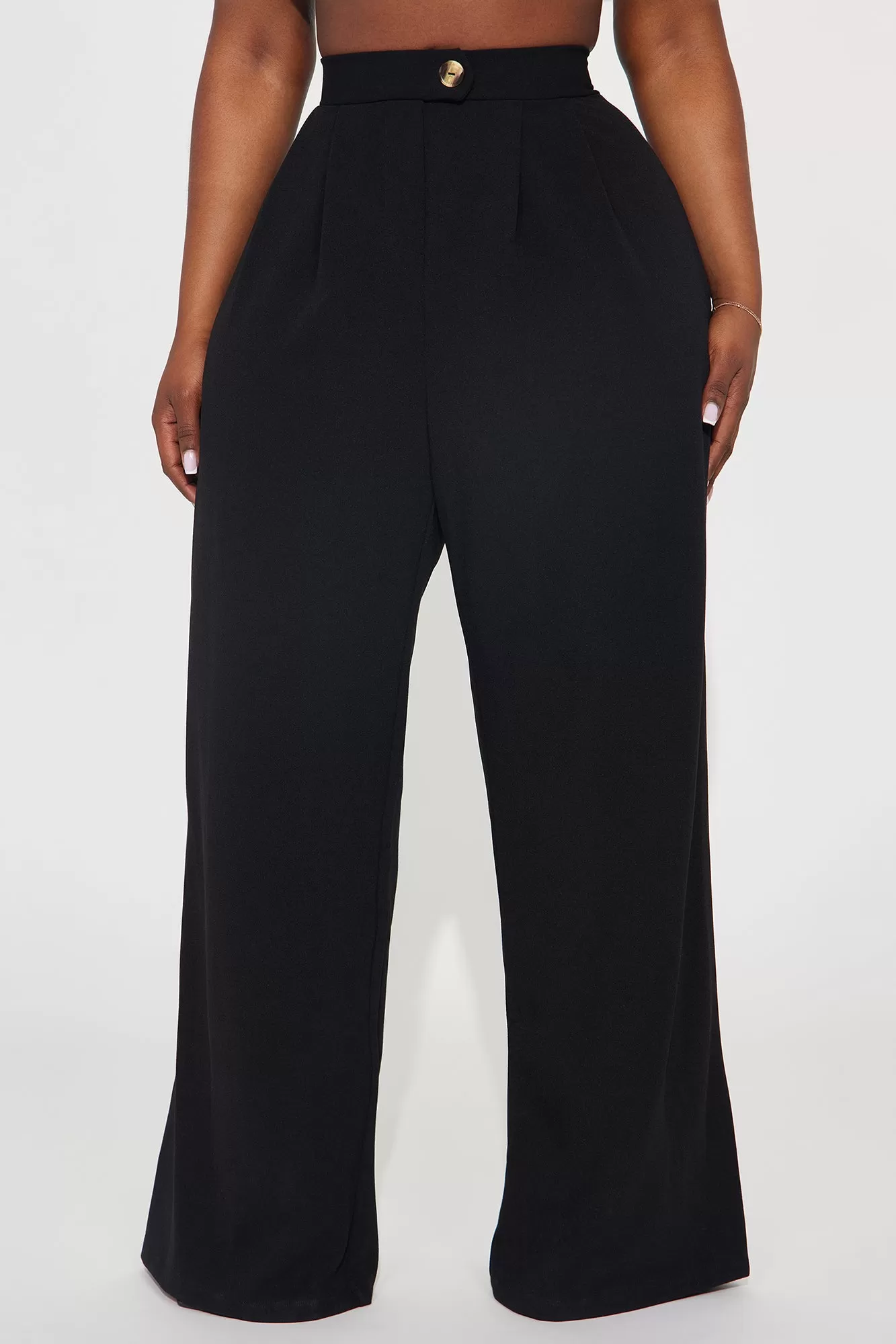 What Matters Most Wide Leg Trouser - Black