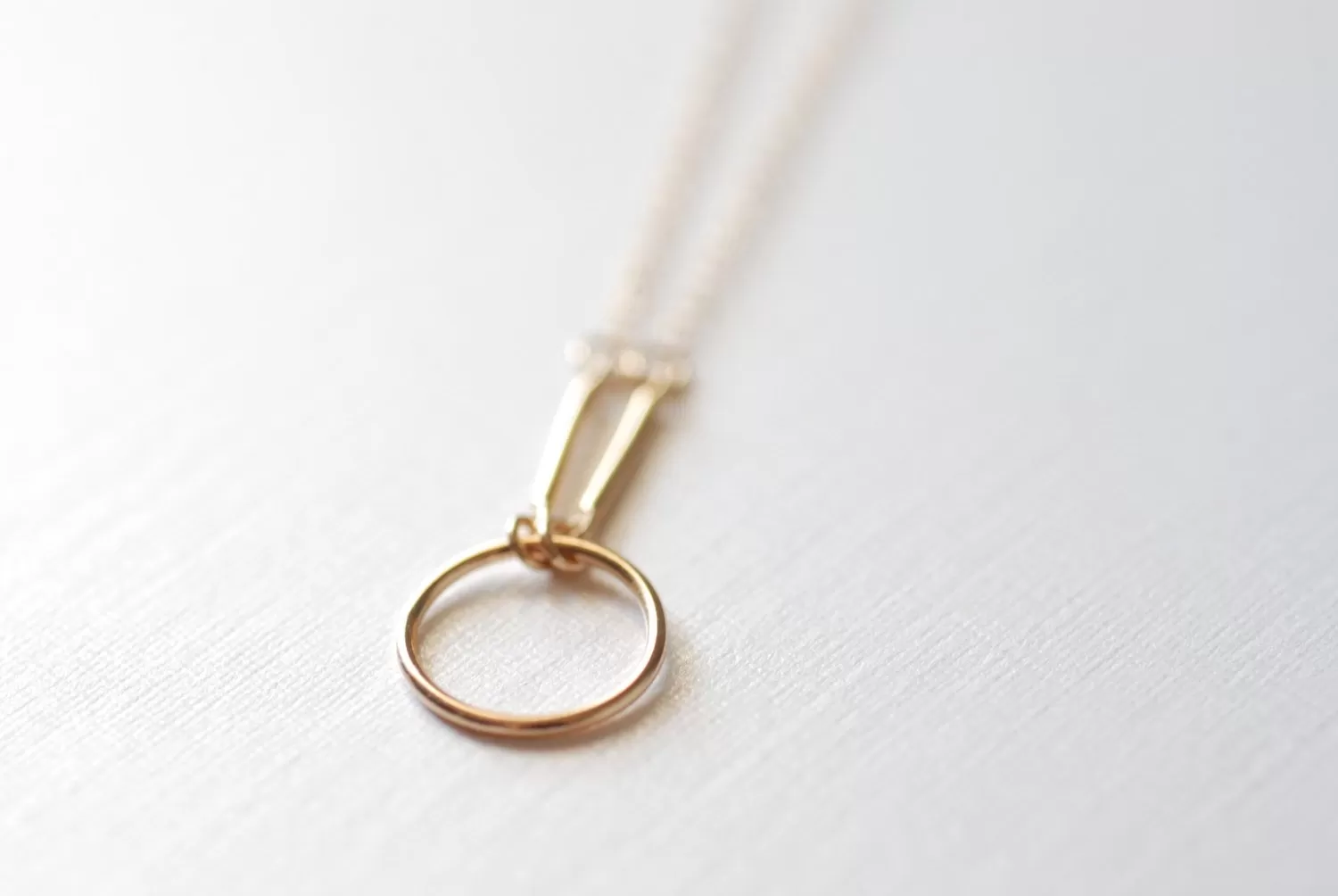 Wholesale Gold Karma Necklace, Karma Necklace, Dainty Circle necklace, 14k Gold Fill or Sterling Silver, Delicate Chain Circle Necklace