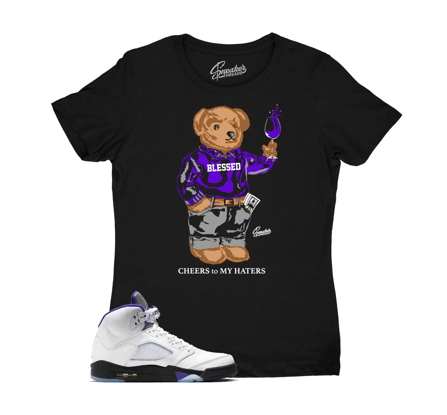 Womens - Concord 5 Cheers Bear Shirt