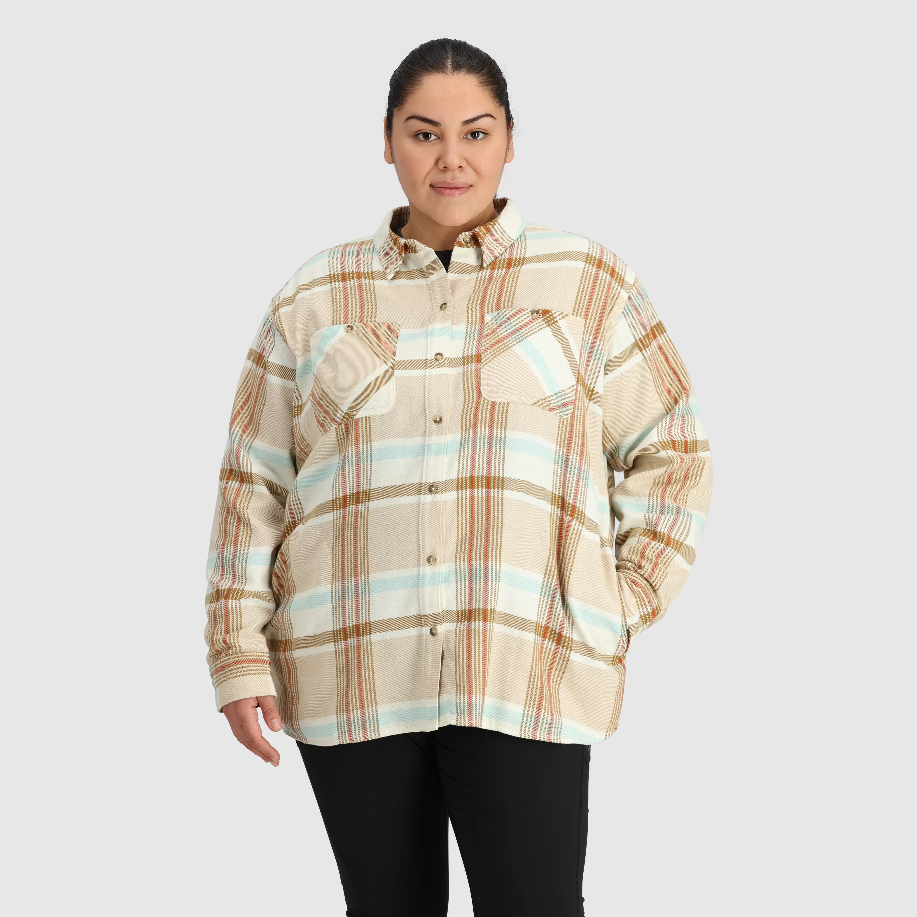 Women's Feedback Flannel Twill Shirt-Plus