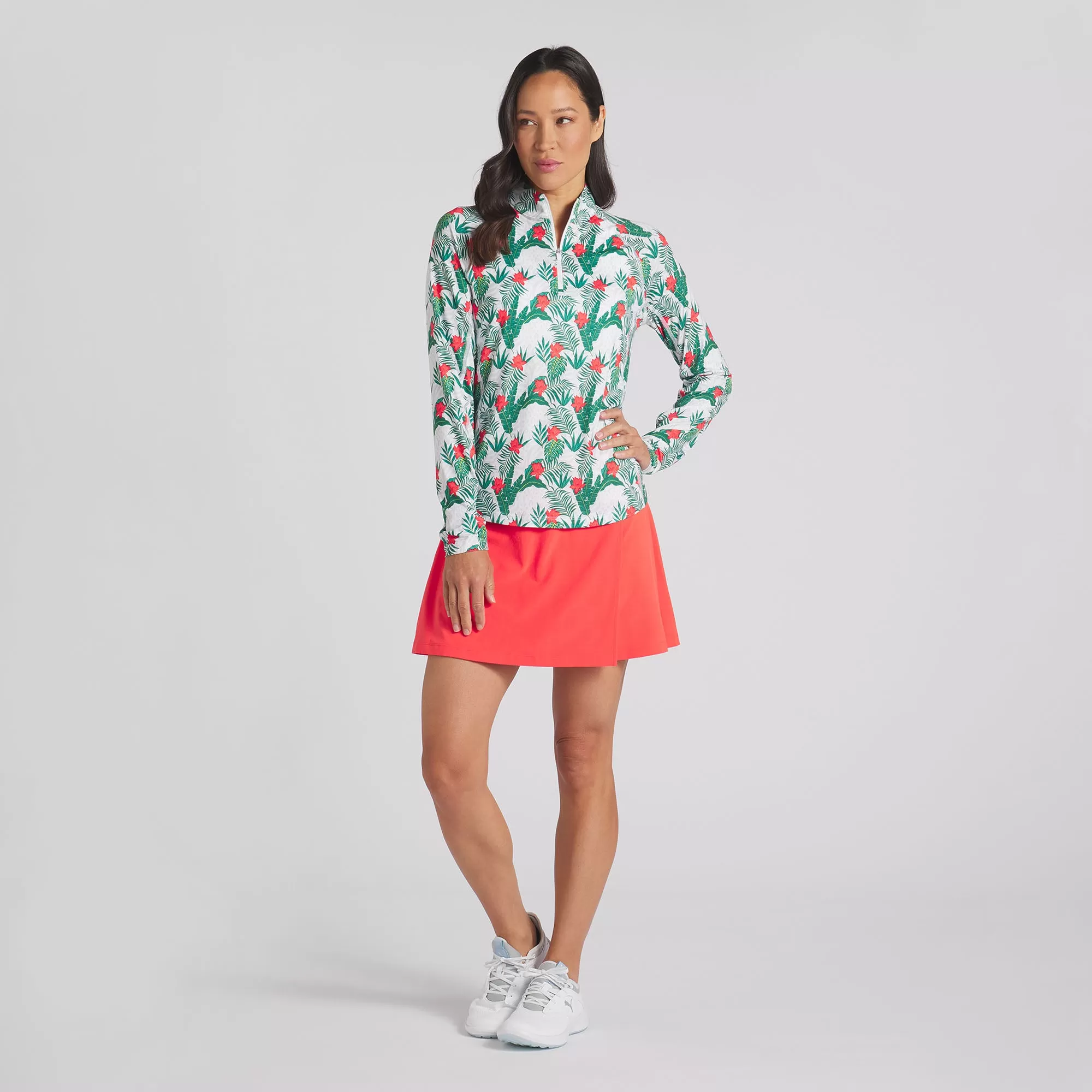 Women's YouV Tropic Golf 1/4 Zip