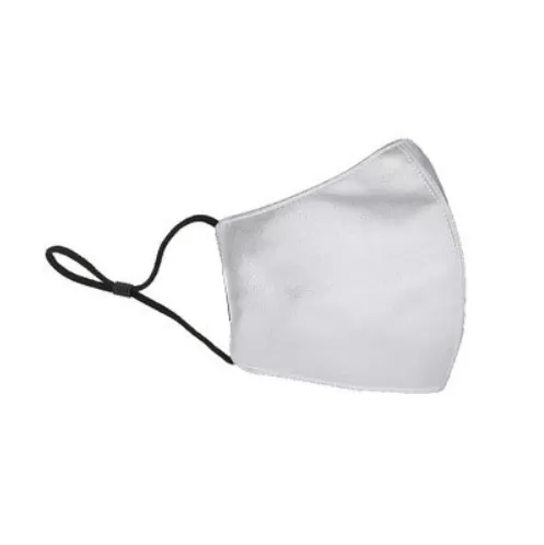 Yuzuki Vegan Leather Face Mask - White